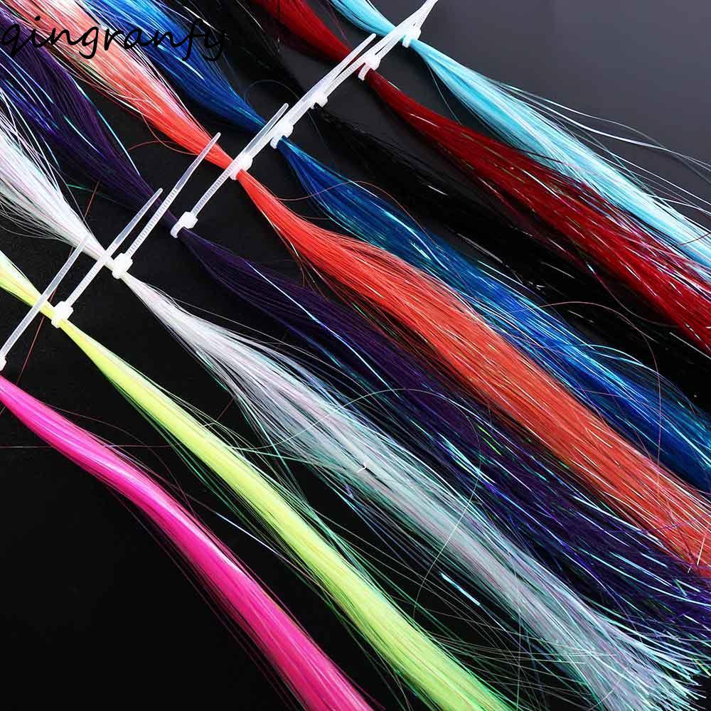 CRANK Fly Tying Tinsel อุปกรณ์เสริมแฟลช Tinsel Streamer Fly Fishing Fishing Lure Fly Tying วัสดุ
