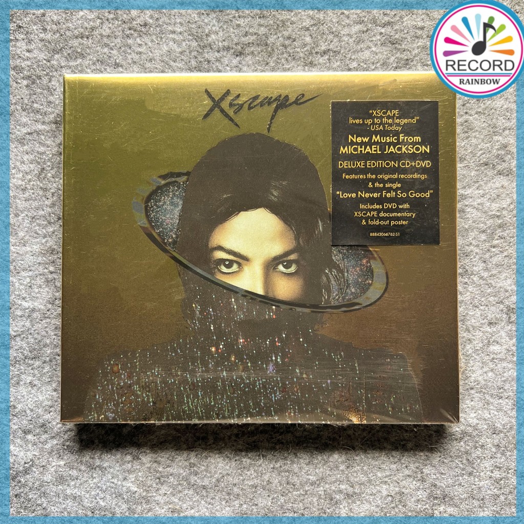 Original Michael Jackson Xscape CD+DVD Album [Sealed] Brand New TH