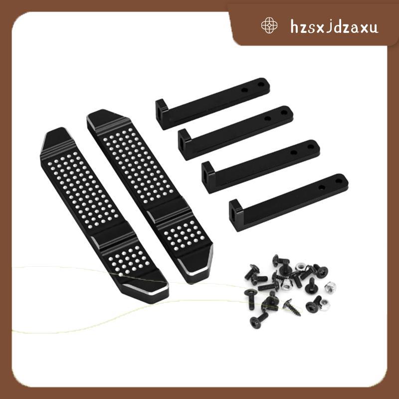 hzsxjdzaxu RC รถอัพเกรด RC โลหะเหยียบชุดสําหรับ MN D90 D99S RC รถอุปกรณ์เสริมสีแดง