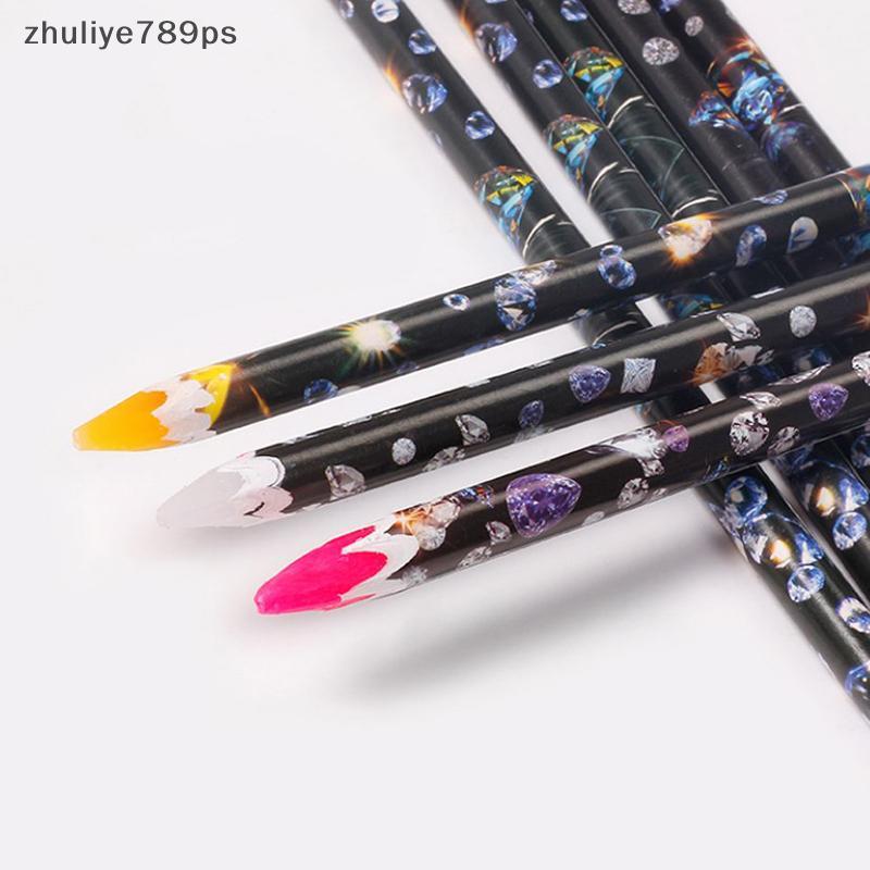 Zhuliye789ps] เล็บ Dotting ดินสอ Rhinestone Pier Contactless Pi Up เครื่องมือสําหรับดินสอขี้ผึ้งคริส