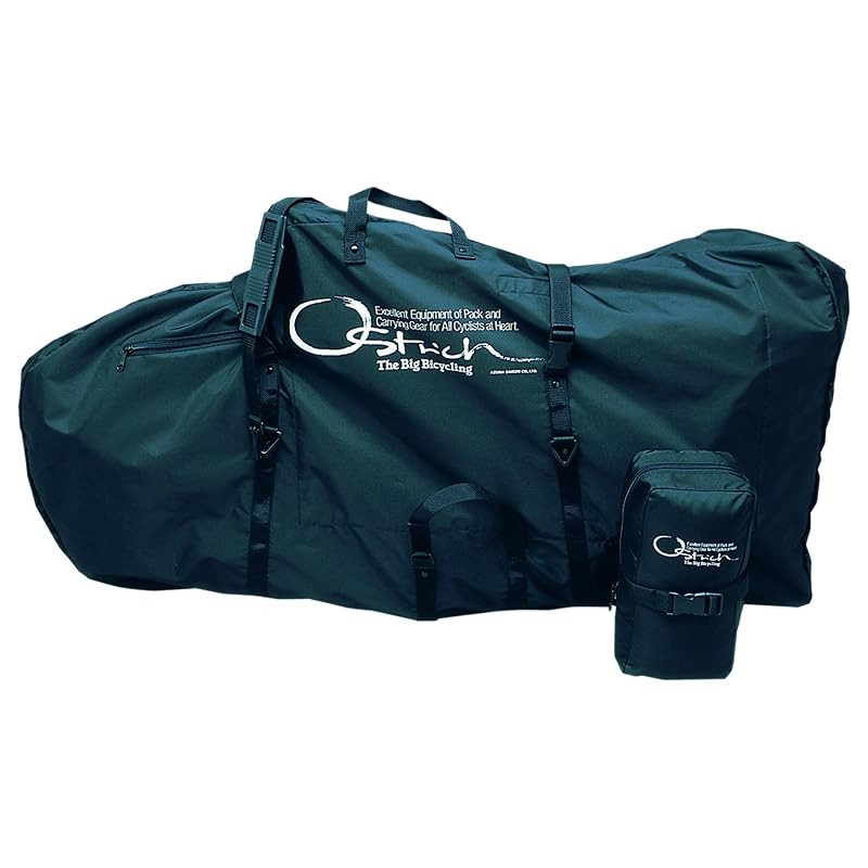 OSTRICH Bicycle Travel Bag [for Alex Moulton] – Black