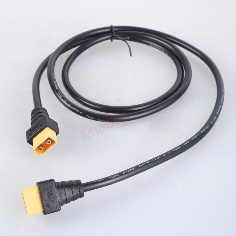 MDD XT60 ถึง XT60 สายอะแดปเตอร์ XT60 ชายหญิงกับหญิงตัวเชื่อมต่อสายเคเบิล