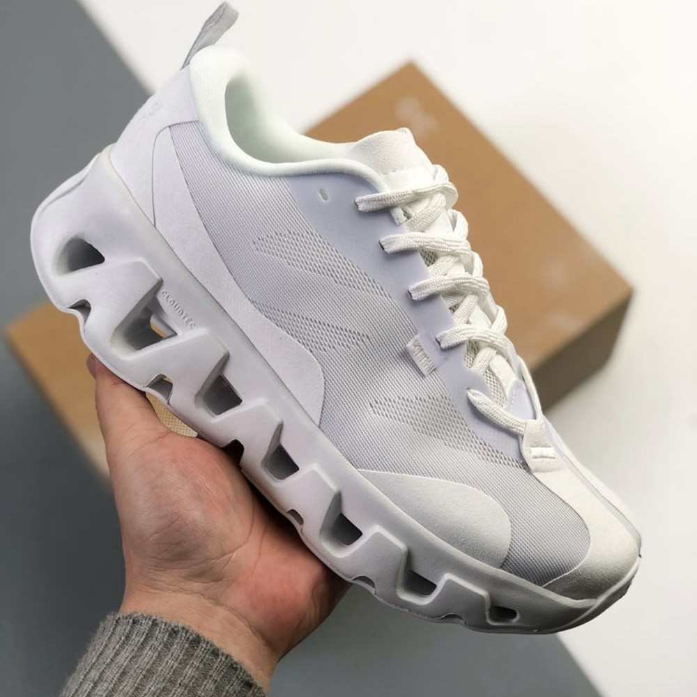 On Running x Kith K-Tech 1 รองเท้าวิ่งสําหรับผู้ชายและผู้หญิงรองเท้าผ้าใบ Unisex Couple Life รองเท้า