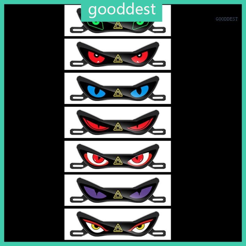GOO แผ่นหลัง Devil Eye Accent Light สําหรับรถจักรยานยนต์และ E-Bike Custom Looks