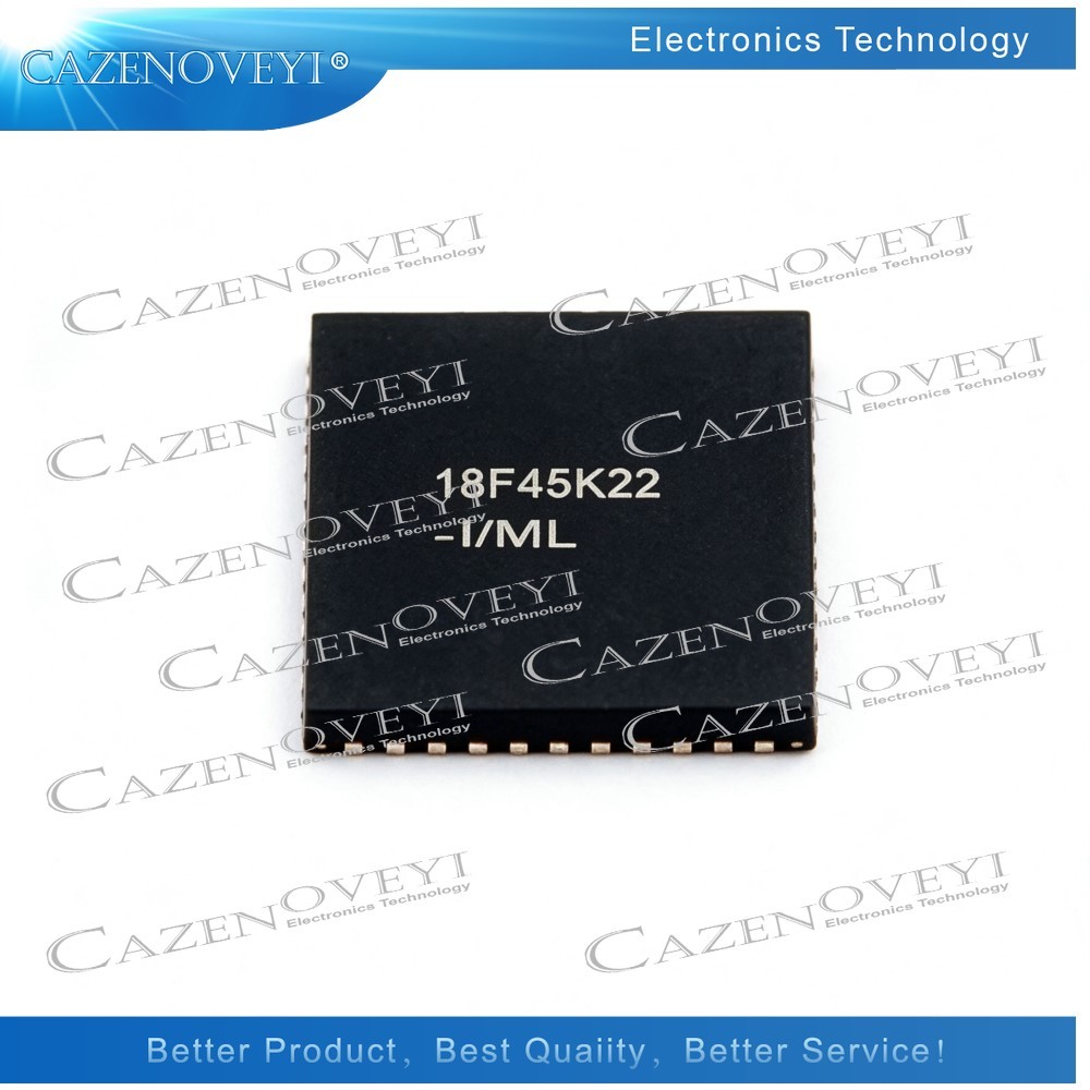 5 ชิ้น PIC18F45K22T-I-ML QFN-44