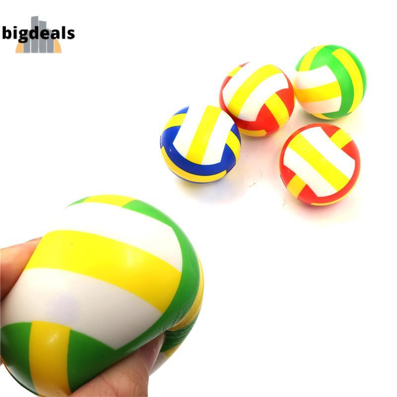 Blossom Bazaar 1PC ความเครียดบรรเทา Vent Ball Mini วอลเลย์บอลบีบโฟม Ball เด็กกลางแจ้งของเล่น BB
