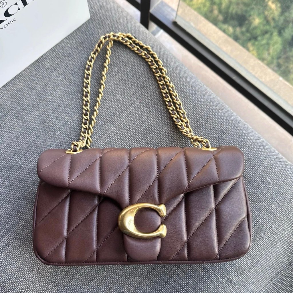 เลือกหนึ่งโดย CP285, Ebony Brown Real Shot, ราคาปิดคนมาก, This Is 24 QuiltingTabby Sheepskin Chain B