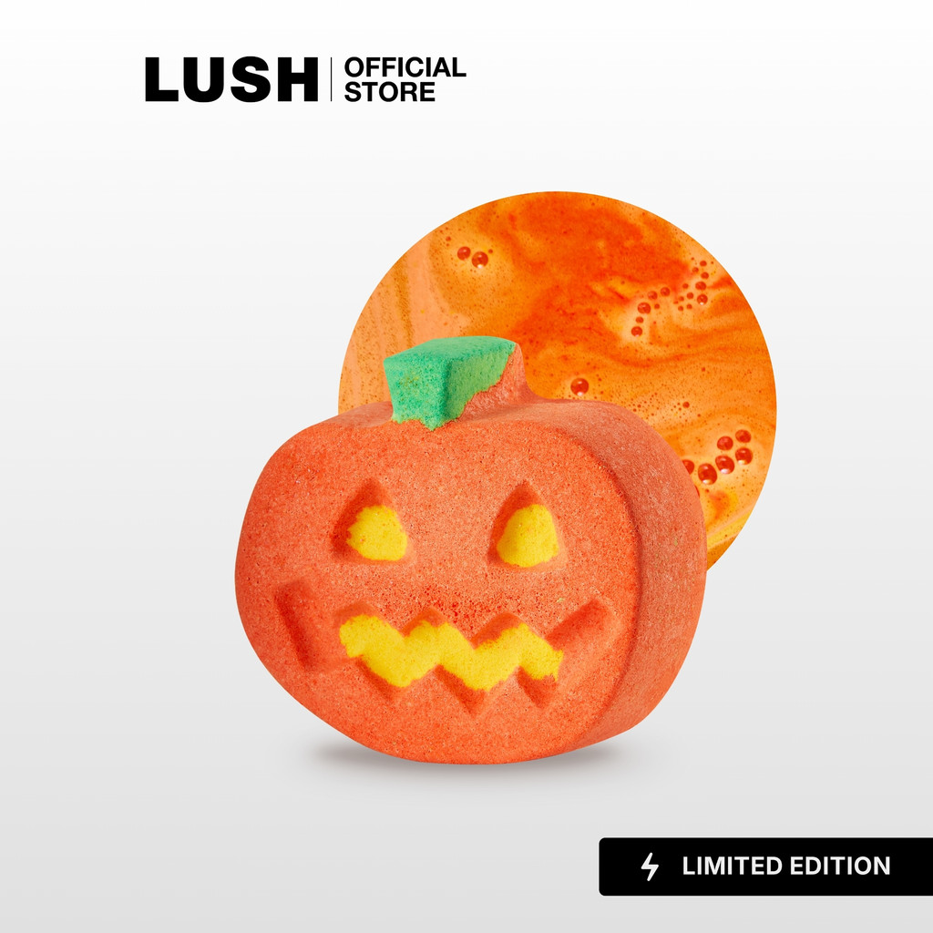 LUSH บาธบอมบ์ PUNKIN PUMPKIN BATH BOMB 120g ( HALLOWEEN EXCLUSIVE )