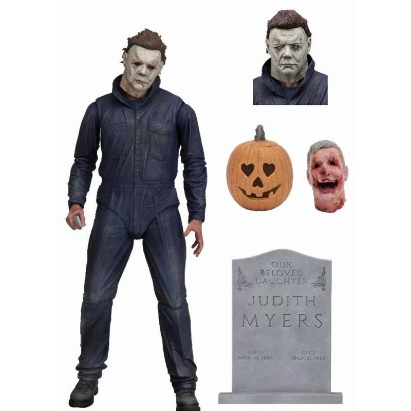 NECA Halloween Michael Myers Killer Action Figure - โมเดลสะสม Dead by Daylight