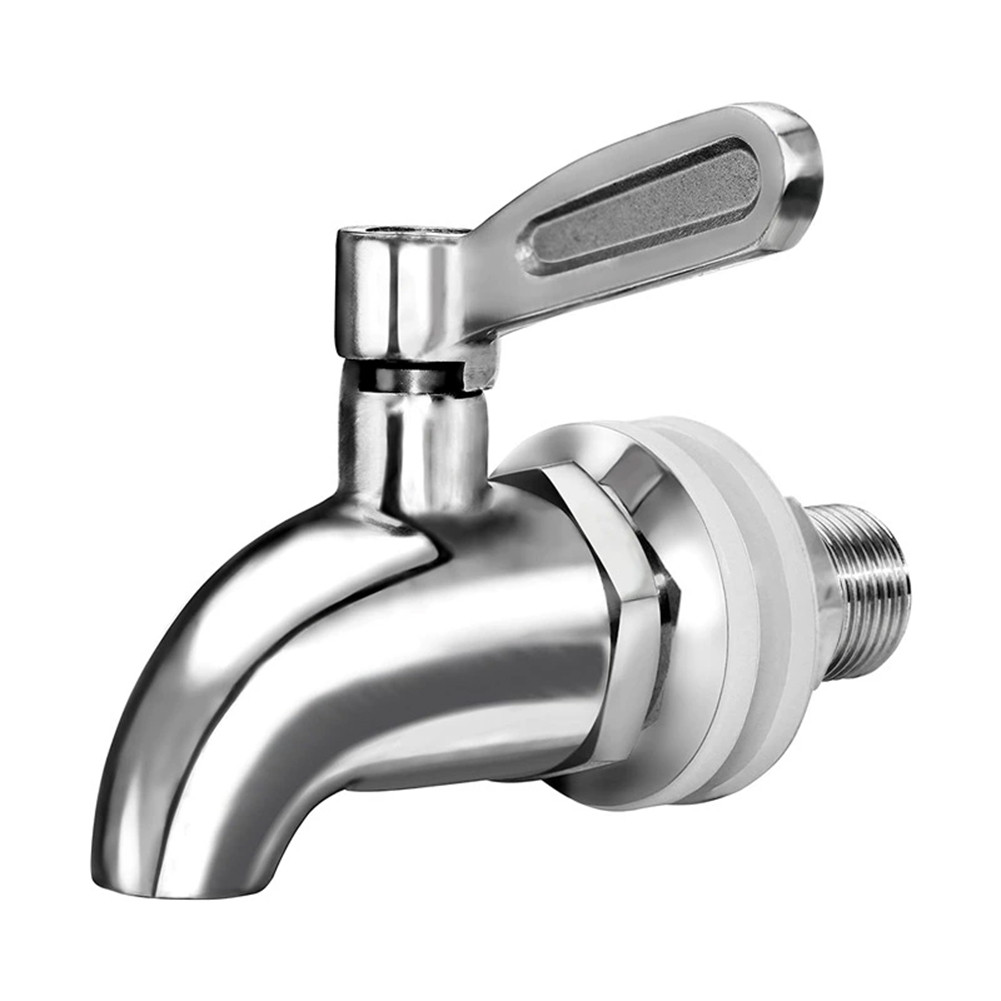 Beverage Dispenser Spigot with Simple Installation for Home Gatherings
