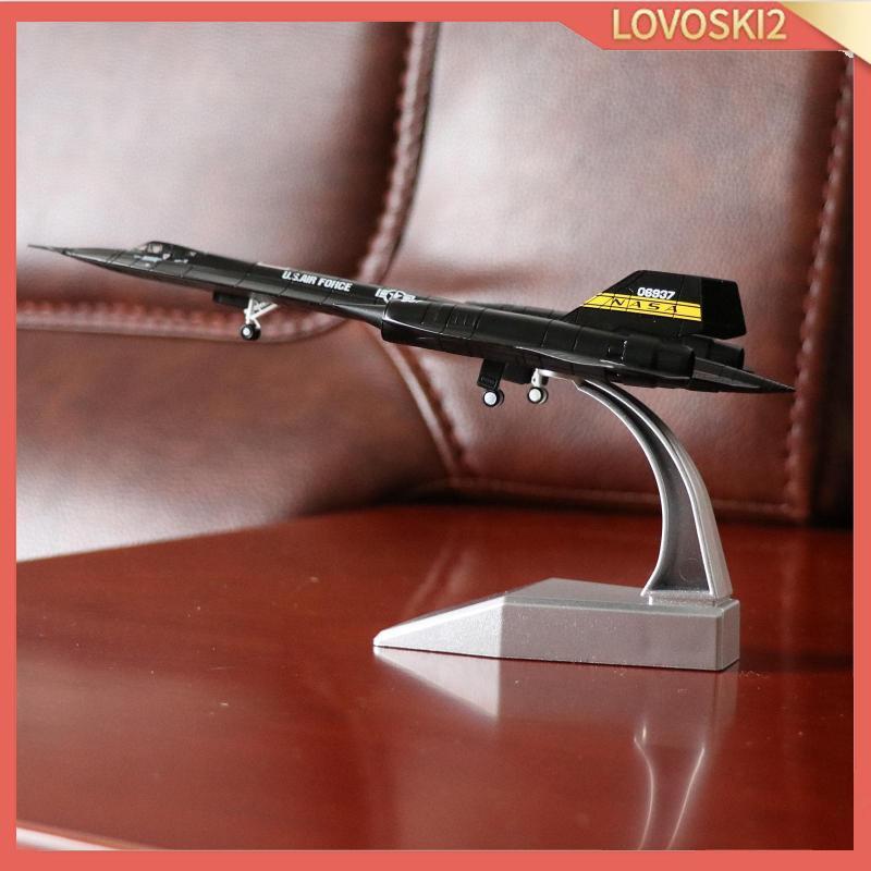 [Lovoski2] 1:144 SR-71A Blackbird Reconnaissance Plane Diecast Model Home Desk Ornament