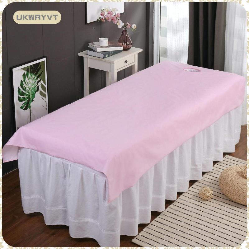 [ukwryvt] Professional Beauty Massage Bed Table Cover Anti-oil Sheets Bed 200x75cm