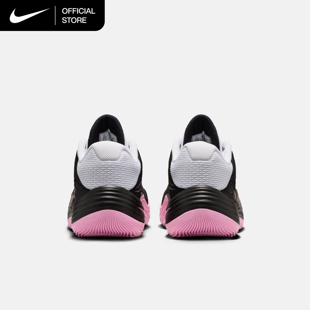 NIKE حذاء كرة سلة رجالي Precision 8 Low — أبيض — صورة 3