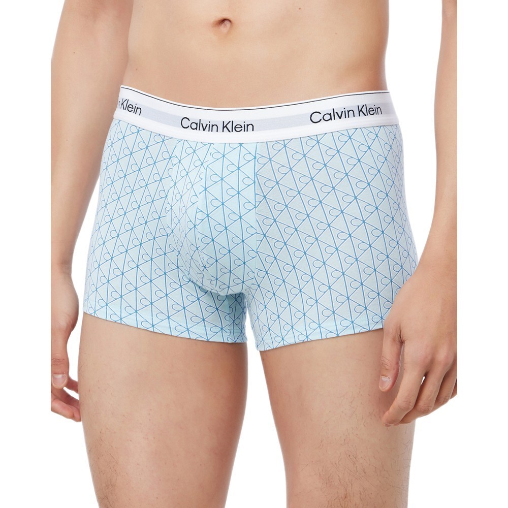 CALVIN KLEIN بوكسر رجالي Icon Cotton Stretch Trunk ‏(قطعتان) — صورة 3