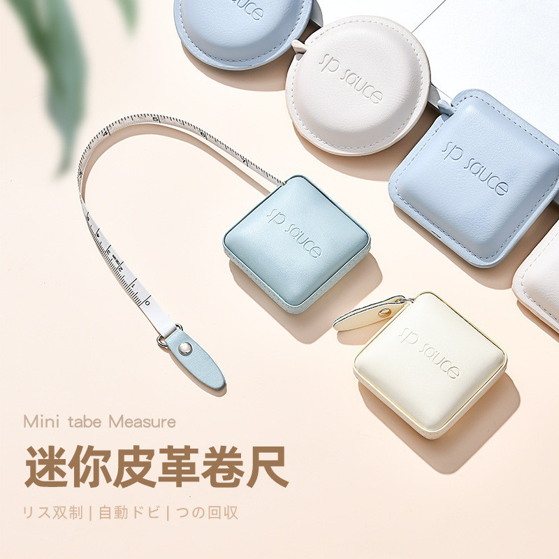 现货现发皮尺量衣服尺软皮卷尺裁缝三围腰围测量尺子随身迷你小型软尺Tape Measure Clothes Ruler Soft Tape Tailor Three Waistluozukun093th