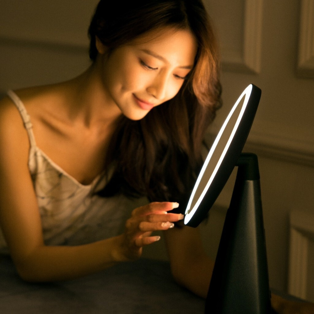 Jalo Valo เดสก์ท็อปแต่งหน้า rror led Lunous Highvalue Desktop นักเรียน Dortory ห้องนอนในครัวเรือน In