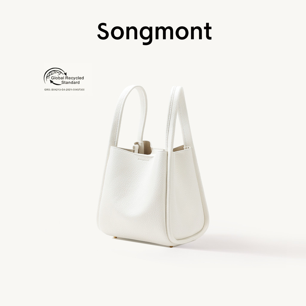 Songmont Vegan Leather Medium Song Bag Handbag Women Cubing Sling Bag
