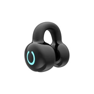 หูฟังคลิปหนีบหู PEARLTH บลูทูธ 5.3 HiFi สเตอริโอ โทรนานพิเศษ แบตเตอรี่อึด หูฟังข้างเดียวแบบนําเสียงผ่านกระดูก ไร้สาย