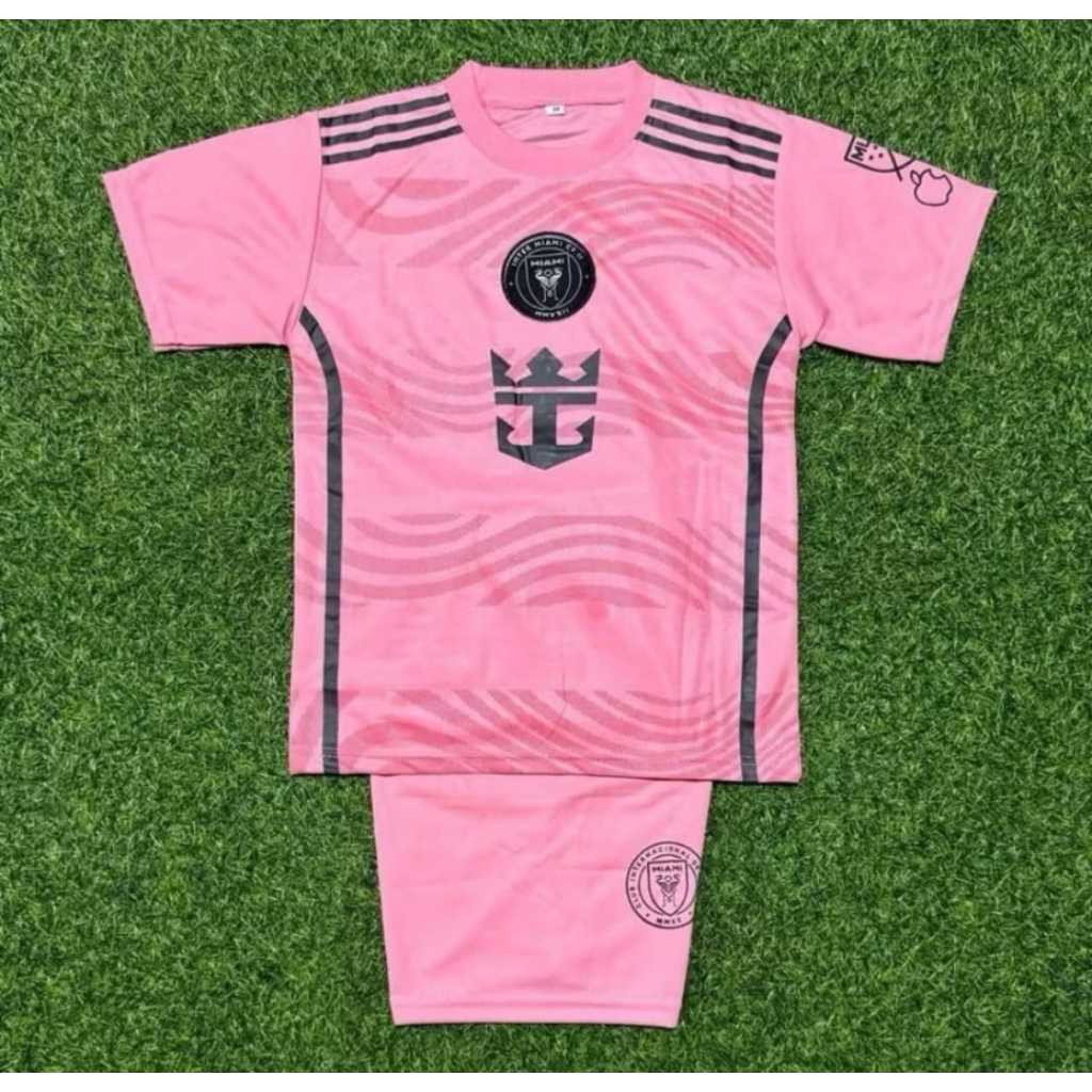 MESSI INTER MIAMI KIDS FOOTBALL SHIRT SET / MESSI INTER MIAMI KIDS JERSEY / KIDS FOOTBALL SHIRT SET 