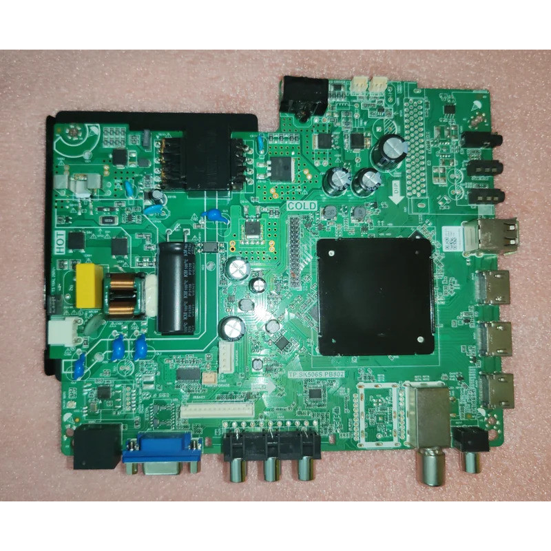 TP.SK506S.PB802 Network WiFi TV เมนบอร์ด 4-core 1G+8g 35--45v 65w หรือ 45--79v 75w ใช้งานได้ดี