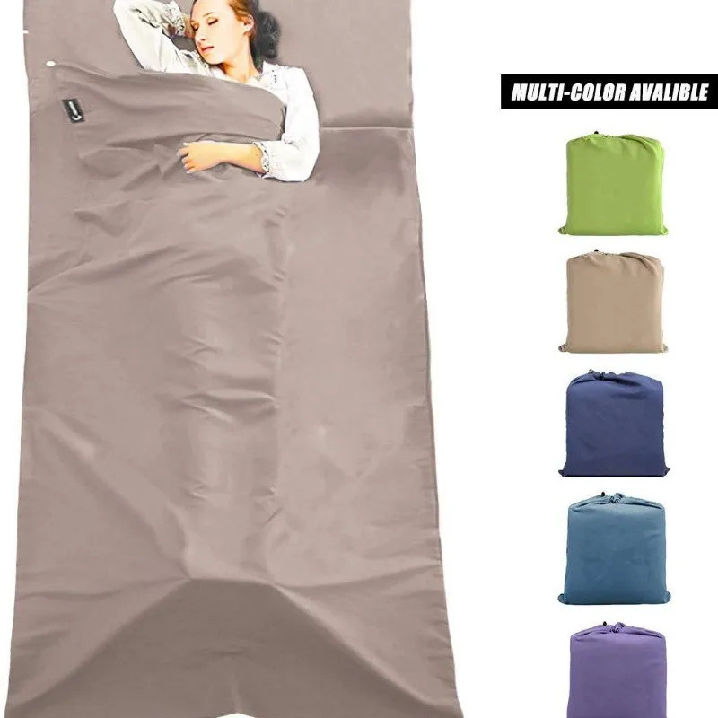 ตกแต่งบ้านพร้อมถุงนอนสกปรกสะดวกด้านใน Liner Super Light Hotel Travel ถุงนอน