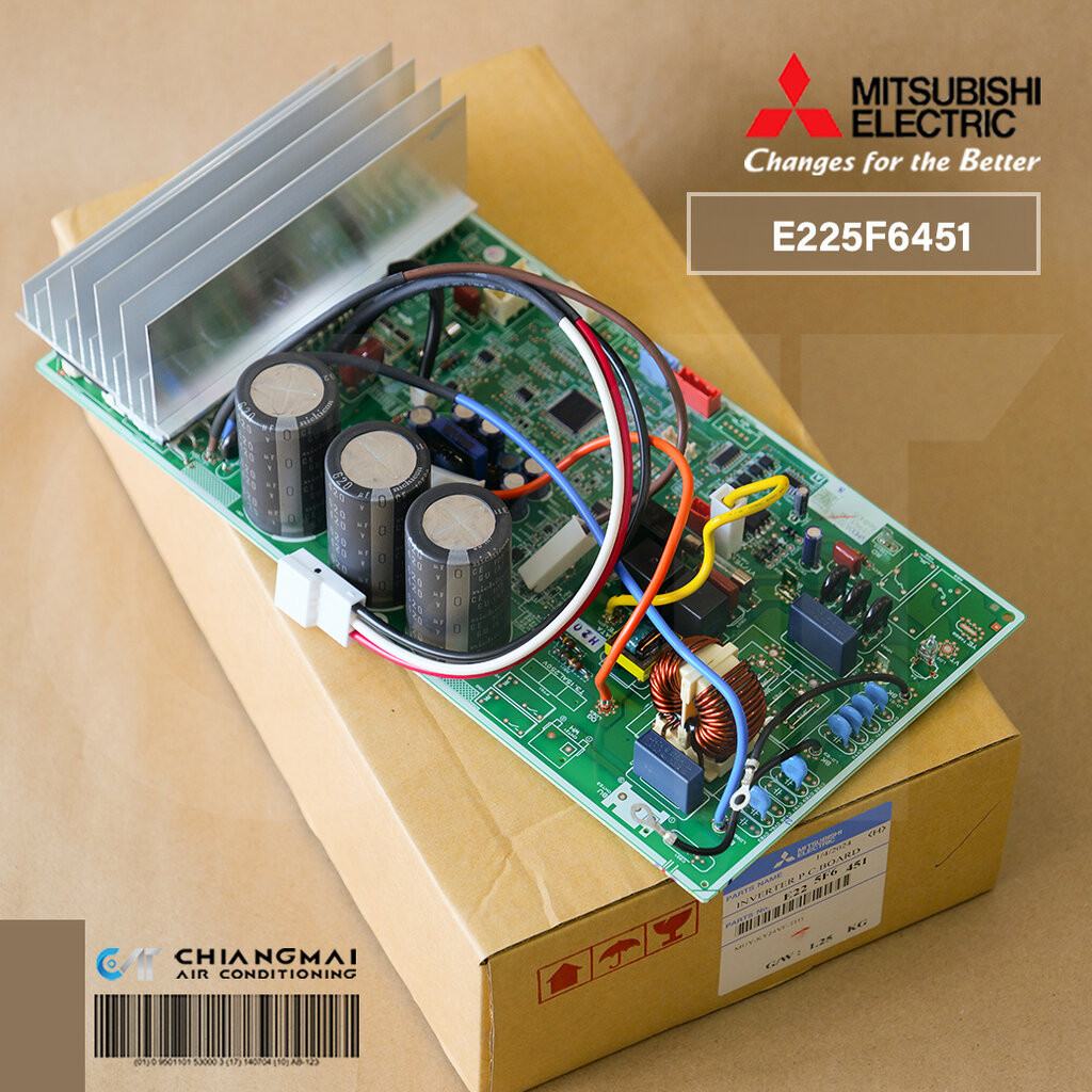 E225F6451 (MUY-KY24VF) แผงวงจรแอร์ Mitsubishi Electric แผงบอร์ดแอร์มิตซูบิชิ แผงบอร์ดคอยล์ร้อน