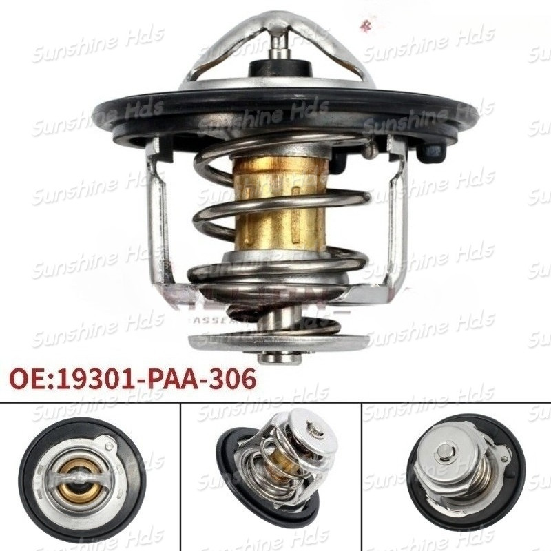ฮอนด้า เทอร์โมสตัท น้ํายาหล่อเย็นเครื่องยนต์ 78°C สําหรับ Accord 4CYL/Civic/Odyssey/Prelude/CR-V (19