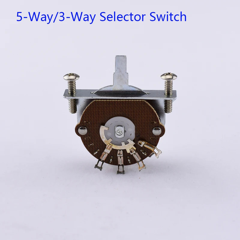 1 ชิ้น OAK 5-Way/3-Way กีตาร์ไฟฟ้า Pickup Selector Switch Pickups Switch - ผลิตในเกาหลี