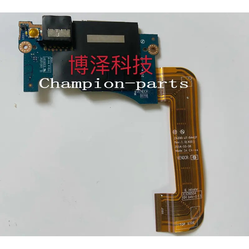 ต้นฉบับ ZAZ00 LF-B441P สําหรับ XPS 13 9360 9343 9350 แล็ปท็อป USB POWER BUTTON SWITCH BOARD SD CARD 