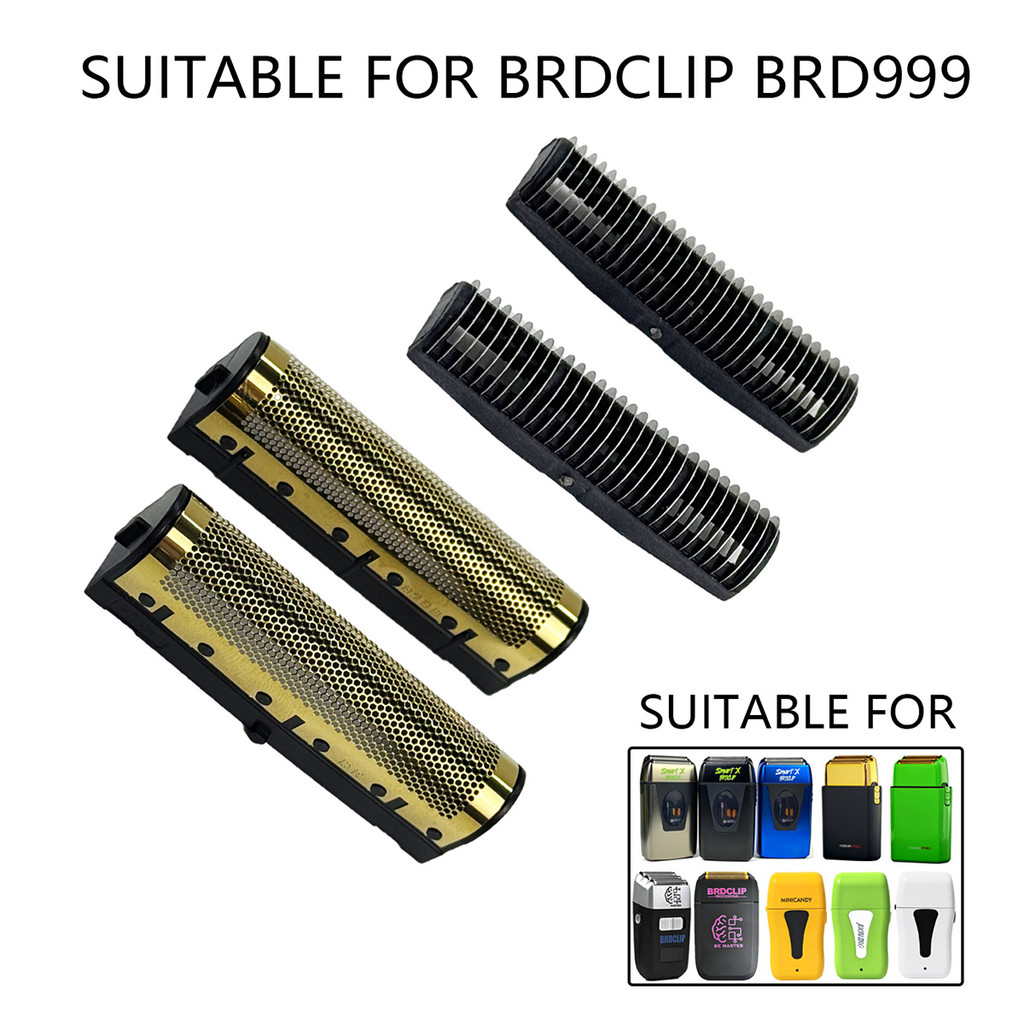 ใบมีดทดแทนสําหรับ BRDCLIP 999 Professional ใบมีดชุดผม Trimmer Clipper ตัดผมโกนหนวดอุปกรณ์เสริม