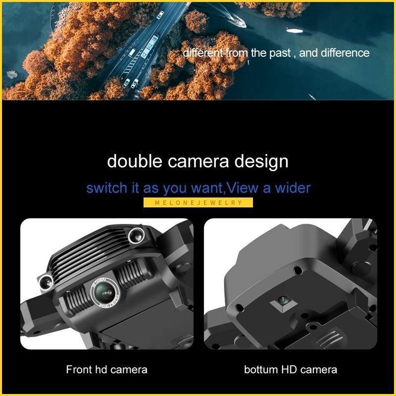 LS11 RC Drone 4K พร้อม HD 1080P Mini Folding Dron FPV Wifi