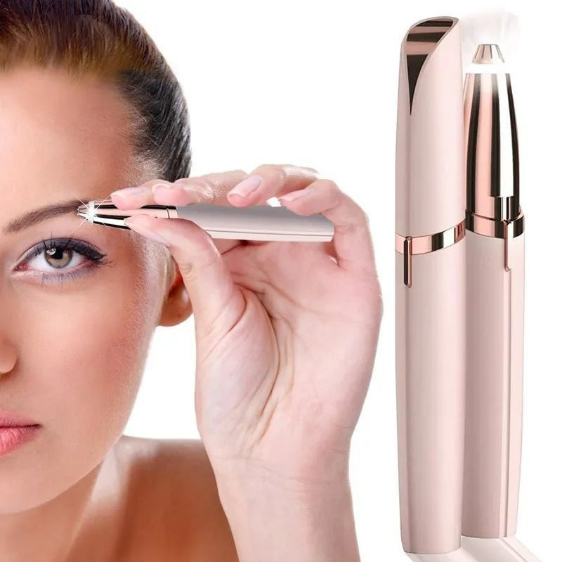 New Product # Electric Eyebrow Trimmer Safety Type for Women Beginner Eyebrow Shaping Tool Rechargea