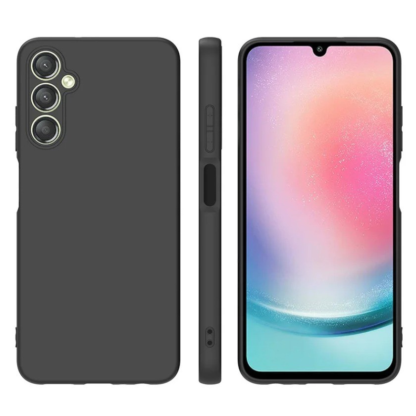 SAMSUNG สําหรับSamsung A05Sเคสโทรศัพท์TPU Soft SlimสีดําซิลิโคนสําหรับSamsung Galaxy A05Sปกหลัง05S P