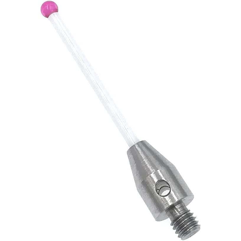 CMM Touch Probe Stylus 3mm Ruby Ball เคล็ดลับ M4 ด้ายเซรามิค Stem ความยาว 40 มม.