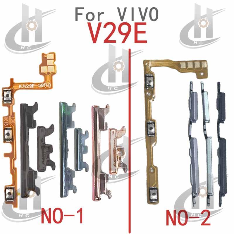 สําหรับ VIVO V29E ปุ่มด้านข้างปรับระดับเสียง Flex Cable Keys ปุ่มปิดปุ่มปรับระดับเสียงขึ้นและลงด้านข้างส่วนทดแทน