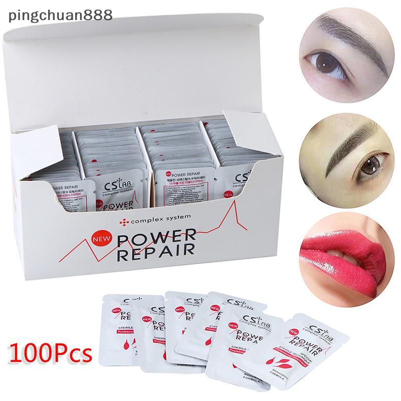 Pingchuan888 ครีมรีนิวable Repair Cream วัสดุถาวร Repair Make Up Tattoo Eyebrows Nice