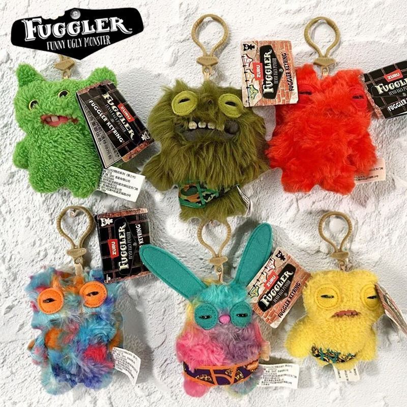 【พร้อมส่ง】fuggler funny ugly monster pendant พวงกุญแจ
