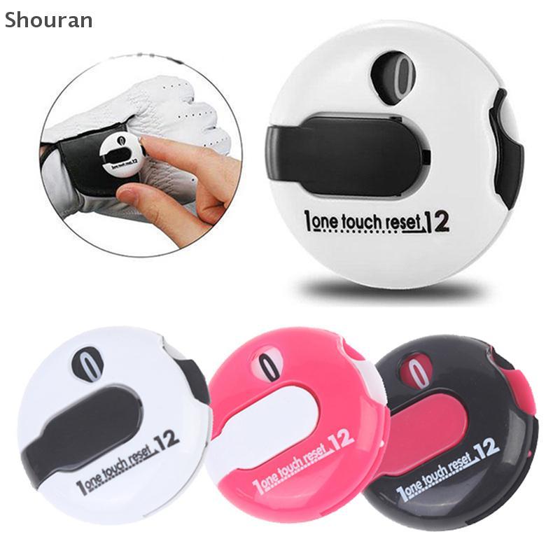 (niangben888) Mini Golf Score Counter Clicker Scorekeeper Scorring Clip On Glove 3 ซม. จังหวะ [ใหม่]