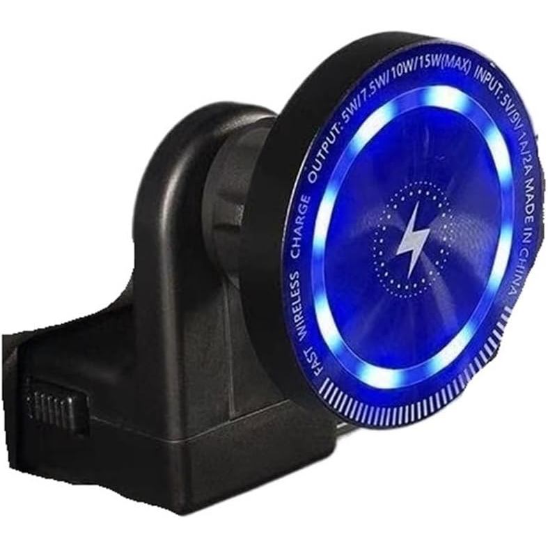 ใช้งานร่วมกับ BMW X6 X5 X3 X7 I5 I7 IX รถที่นั่งด้านหลัง Pad โทรศัพท์ผู้ถือแม่เหล็กวงเล็บ 18W Wirele