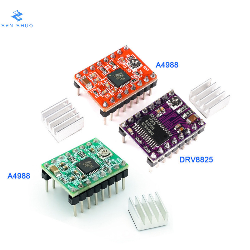 Reprap Stepper Driver 步进口机动器 A4987/DRV8825 带散热片