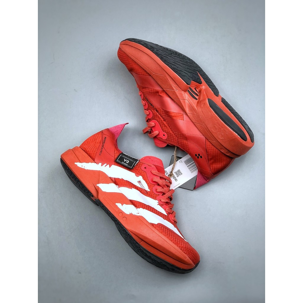 [ระดับสหาย] Y3 ADIOS PRO 4M Low-Top Double-Layer Breathable ตาข่าย Ultra-Light Breathable Cushioning