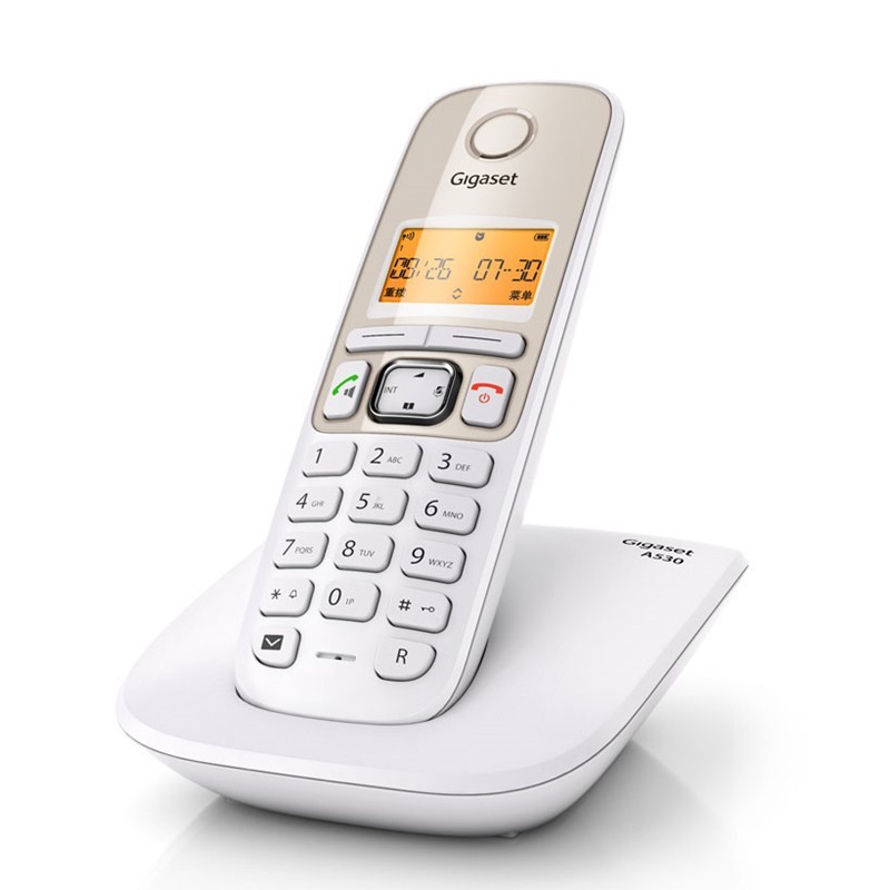 Gigaset Original Siemens A530 โทรศัพท์ไร้สาย Stand-alone Home Child-in-law Machine Office ไร้สายโทรศ