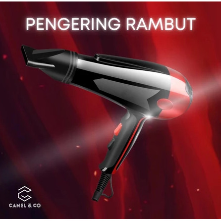 C&C 2200 ไดเป่าผม ไดร์เป่าผม เครื่องเป่าผมไฟฟ้า ไดร์ ไดร์จัดแต่งทรงผม  ปรับแรงลมได้ 4 ระดับ ลมร้อน Hair Dryer ศีรษะ