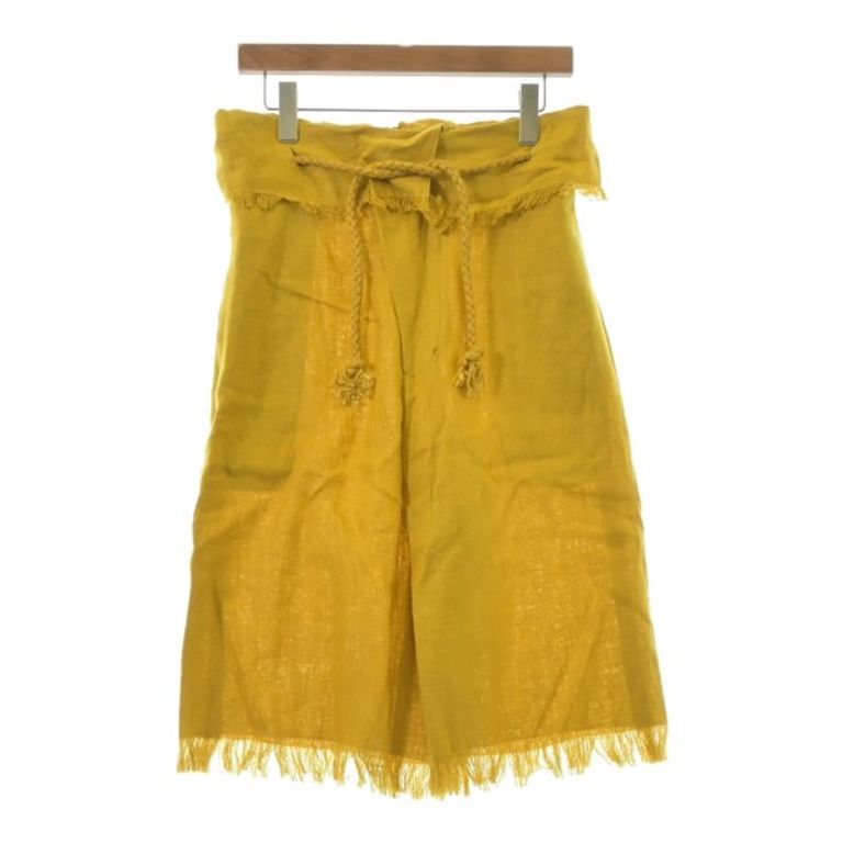 HOMME PLISSE Pants mm yellow Direct from Japan Secondhand