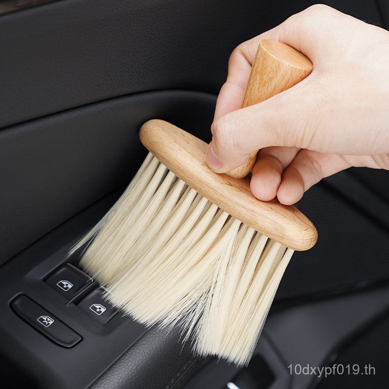 แปรง Kings ล้างรถทําความสะอาดแปรงภายในรถภายใน Air Outlet กําจัดฝุ่นแปรงทําความสะอาดเครื่องมือเครื่อง