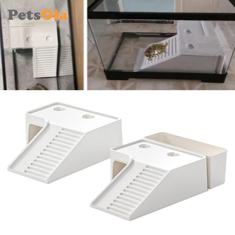 [Koolsoo2] Turtle Resting Basking Platform Turtle Tank Platform Turtle Ramp Climbing Shelf