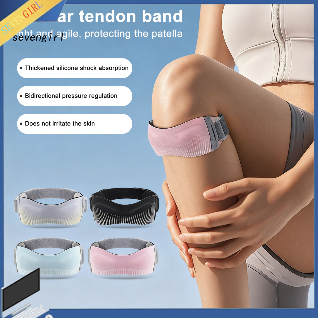 SEV เทนนิส Patella Band Joint Support เข่า Band ปรับ Patella เข่าสายรัดสําหรับบรรเทาอาการปวดและสนับส