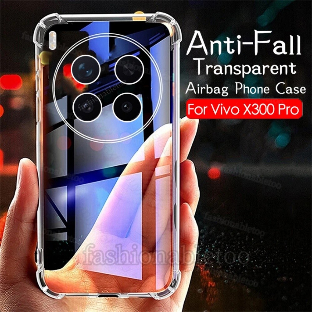 สําหรับ VivoX300Pro สําหรับ Vivo X300 Pro X300Pro X 300 VivoX300 Pro VivoX300Pro 2025 สี่มุมซิลิโคนเ