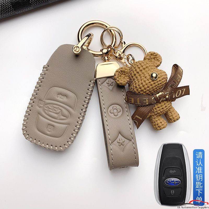 ที่หุ้มกุญแจรถหนังแท้ Subaru เหมาะสําหรับ Subaru/XV/Forester/BRZ/Aohu