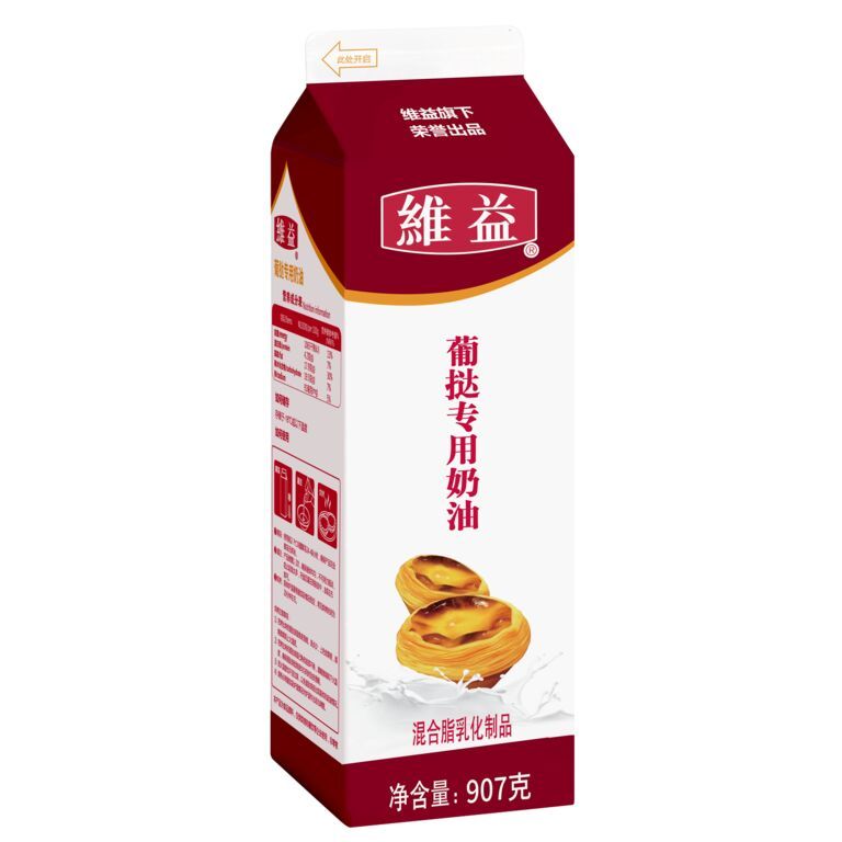 RICHS Egg Tart ครีมทาร์ตไข่ ริชส์ โปรตุเกส เอ็ก ทาร์ต ทอปปิ้ง น้ำทาร์ตไข่สำเร็จรูป ขนาด 1 L